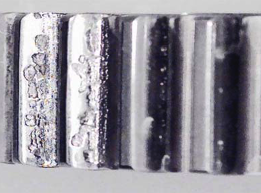 Isotropic Finishing of Helicopter and Turboprop Gearbox Components-gear tooth spalling