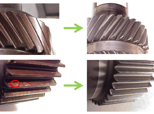 Repair of Helicopter Gears-repair images