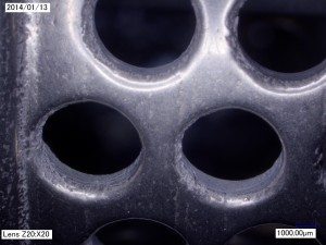 od tube holes