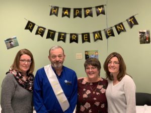 Retiring Sales Manager Terry Hawk