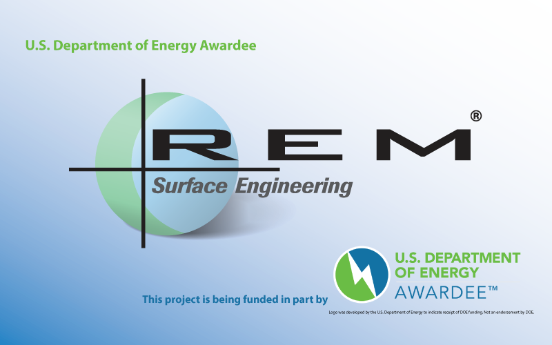 REM SURFACE ENGINEERING SELECTED FOR 200k in PHASE I FUNDING THROUGH