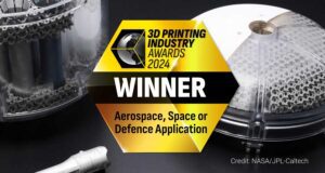 NASA JPL and REM Surface Engineering Win Top Honors at 2024 3DPI Awards